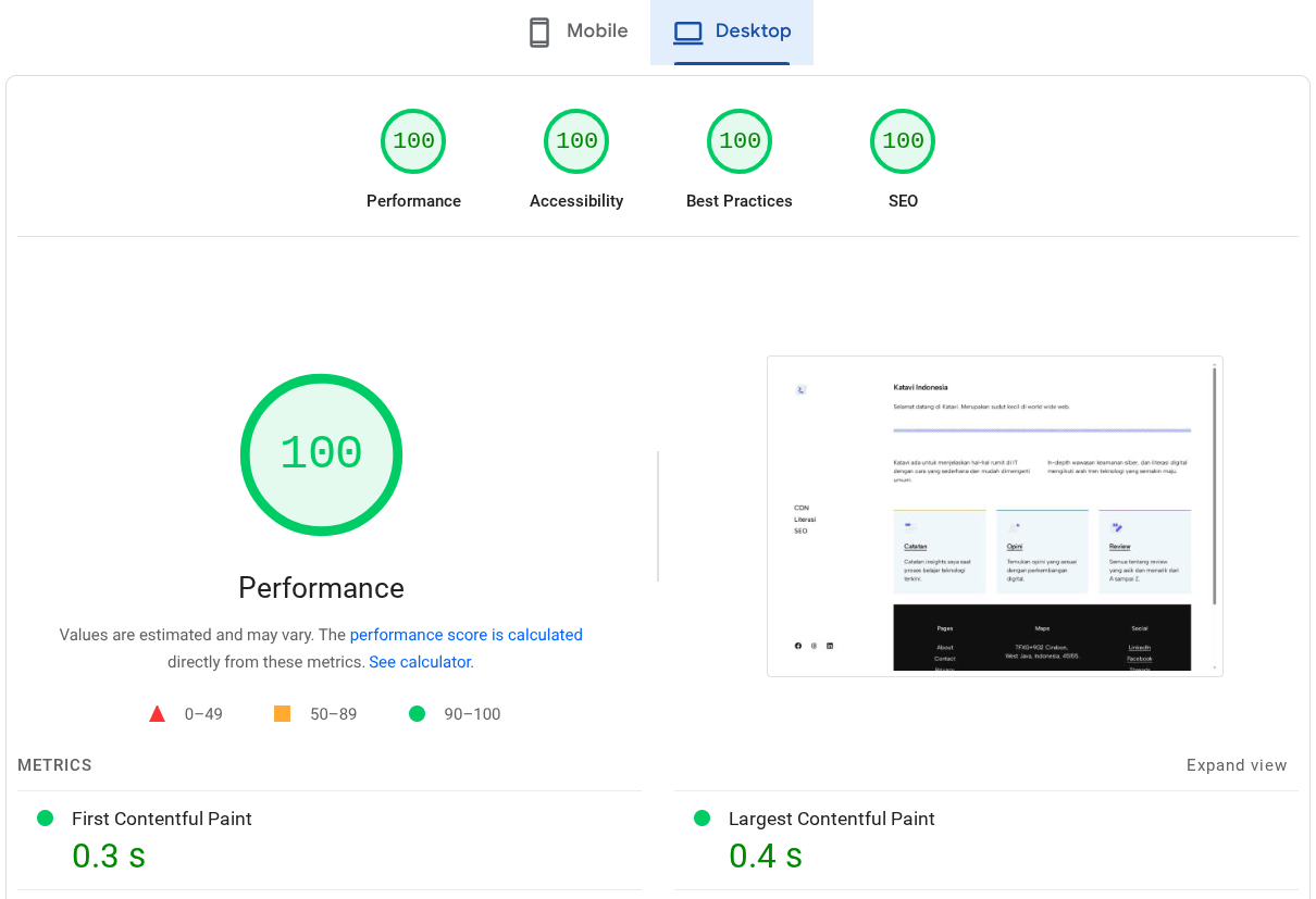 Page Experience